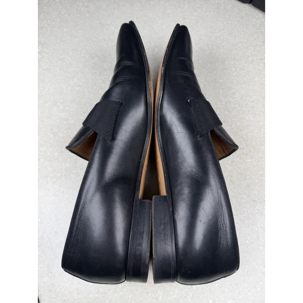 Paul Stuart Men's HERON Black Formal Leather Loafers Men's Size 9.5 M